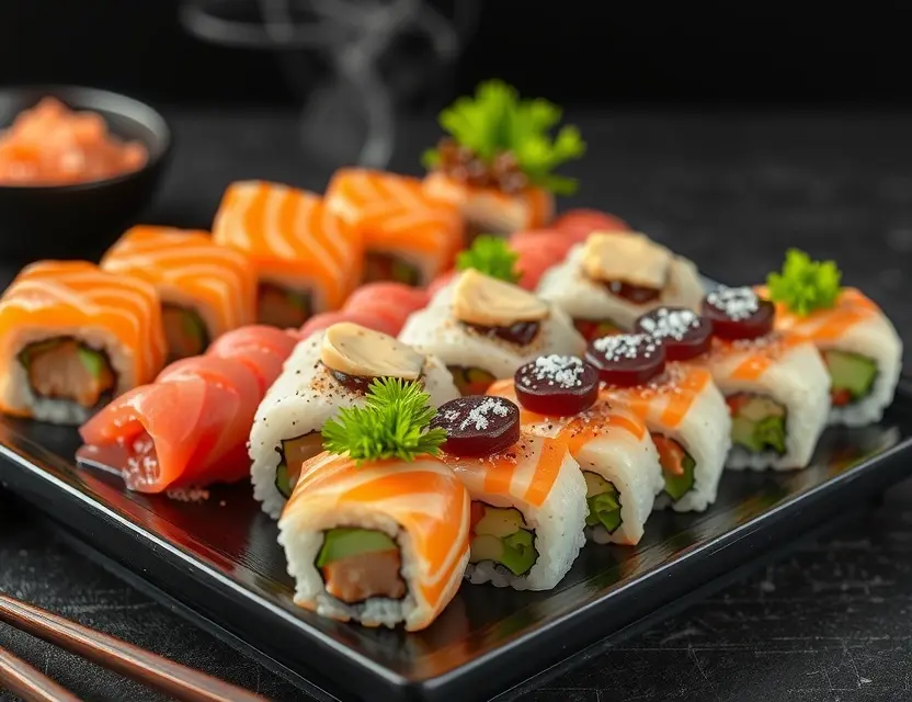 Японская кухня: суши, роллы, сашими