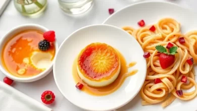 Photo of Французский десерт: крем-брюле и макаронс